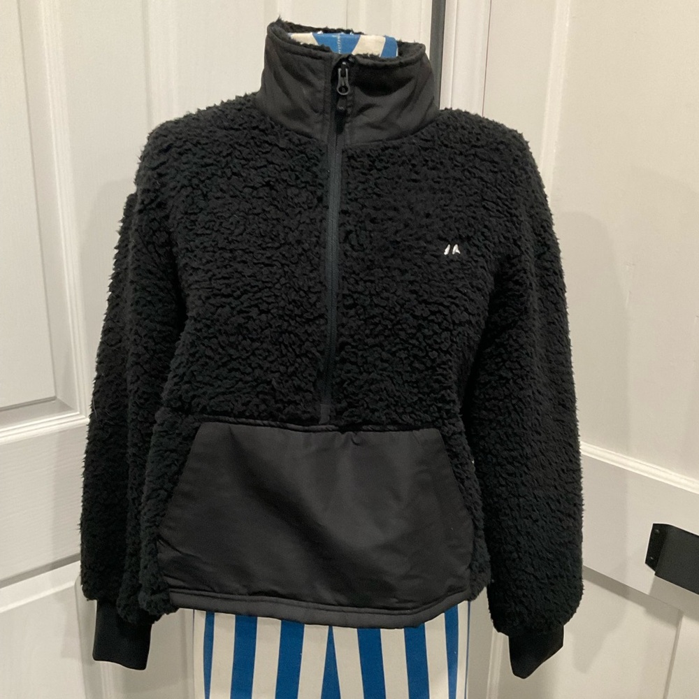 RVCA SHERPA HALF ZIP‎ PULL OVER JACKET
